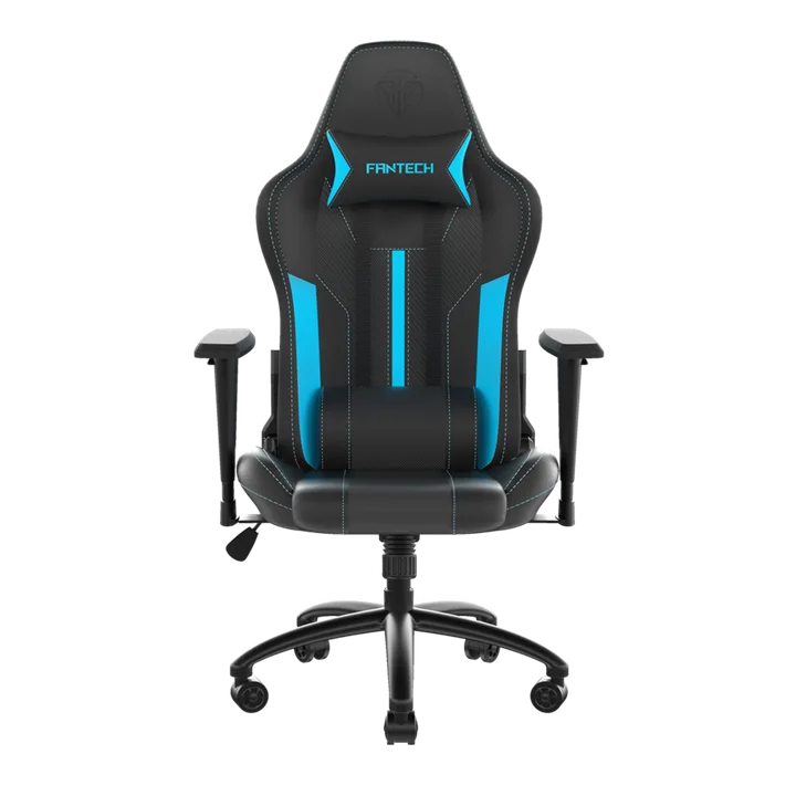 გეიმინგ სკამი · Fantech Korsi GC191 Gaming Chair with 2D Armrest - Leather (Blue)