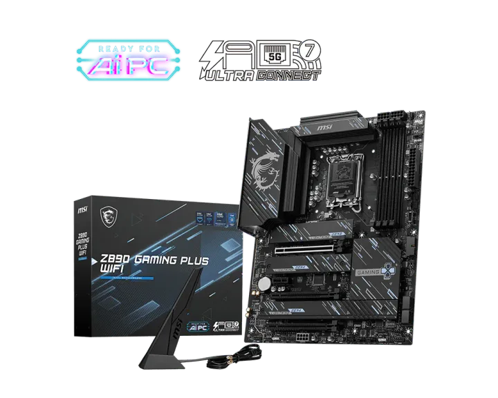 დედაპლატა · MSI Z890 GAMING PLUS Wi-Fi ATX DDR5, LGA 1851
