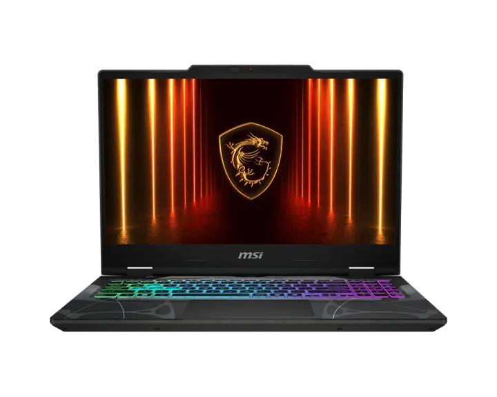 გეიმინგ ლეპტოპი · MSI Cyborg 15 15.6" IPS FHD, 144 Hz, Intel Core 7 240H, 16 GB RAM, 1 TB SSD, RTX 5050 8 GB (Translucent Black)