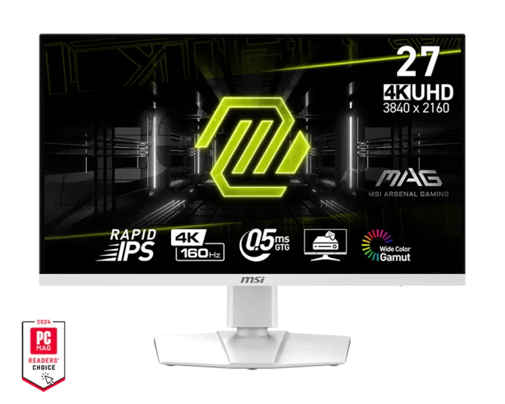 გეიმინგ მონიტორი · MSI MAG 274URFW 27" IPS, 160 Hz, 0.5ms, 4K Gaming Monitor