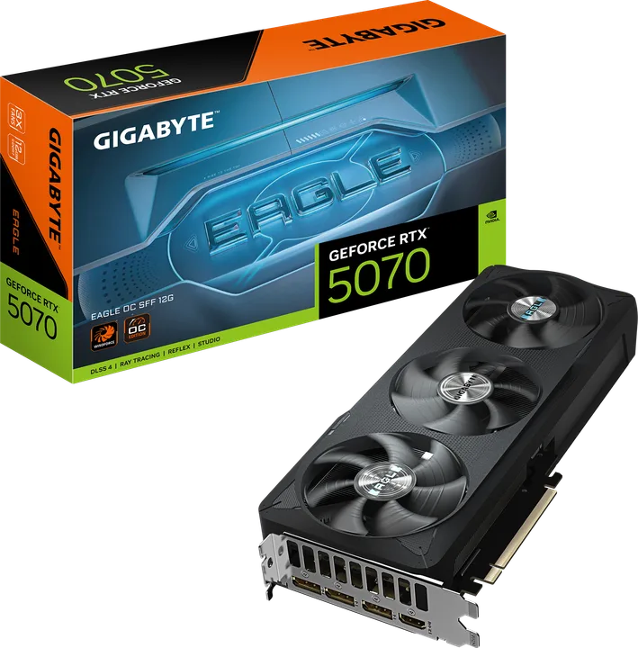 ვიდეობარათი · Gigabyte RTX 5070 Eagle OC SFF 12 GB
