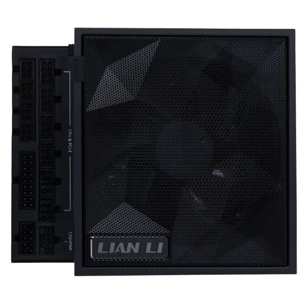 კვების ბლოკი · Lian Li Edge Gold 1200 Full Modular ATX Power Supply, 3.1 & PCIE 5.1 Ready, 80 Plus Gold Efficiency - With Hub (Black)