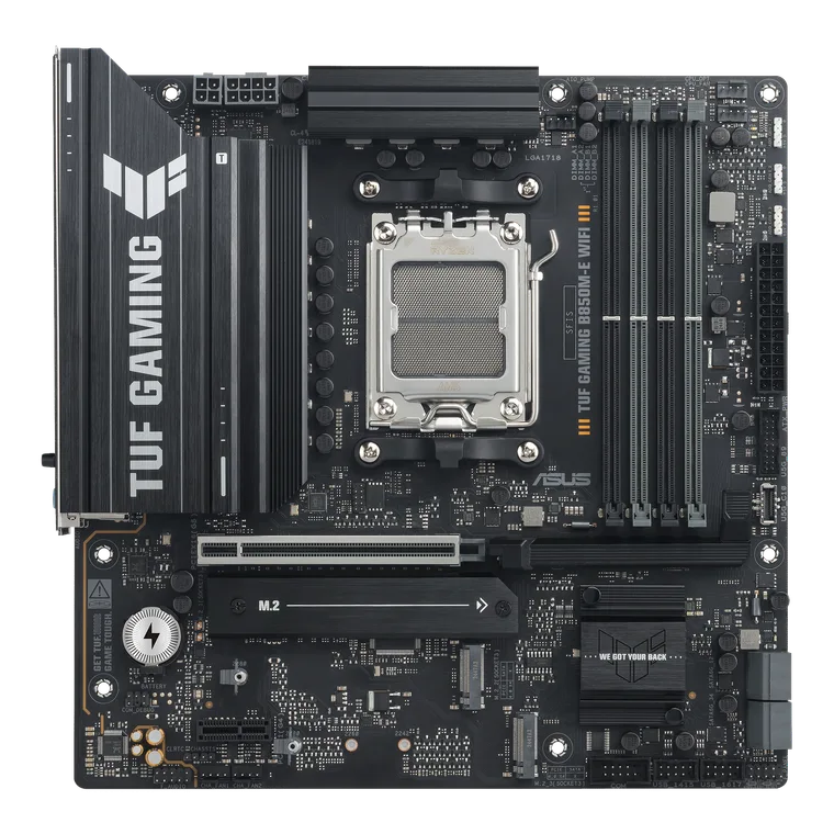 დედაპლატა · Asus TUF B850M-E Gaming Wi-Fi, mATX DDR5, AM5