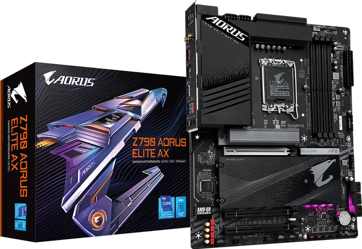 დედაპლატა · Gigabyte Z790 Aorus Elite AX Wi-Fi ATX DDR5, LGA 1700