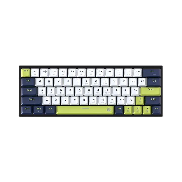 გეიმინგ კლავიატურა · Fantech ATOM63 MK874V2 Mori Edition Mechanical Keyboard with Rosie Switch (White)