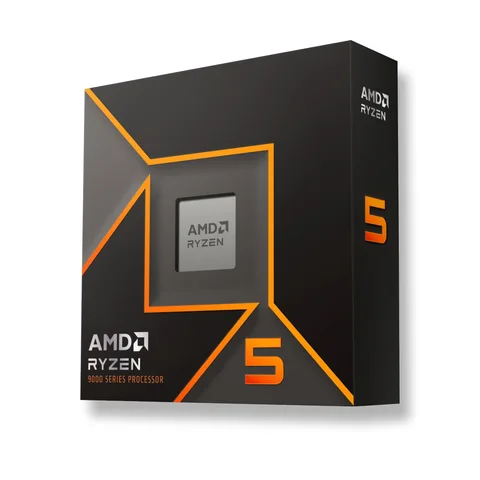 პროცესორი · AMD Ryzen 5 9600X 6-Core, 12-Thread Desktop Processor, 5.4 GHz, AM5 (Tray)