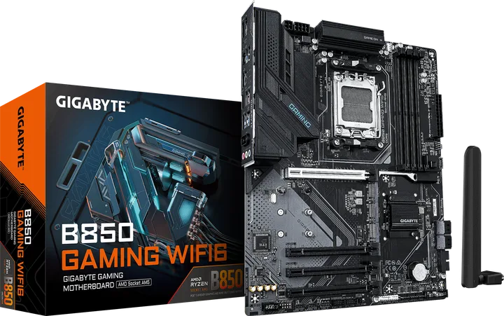 დედაპლატა · Gigabyte B850 Gaming Wi-Fi6