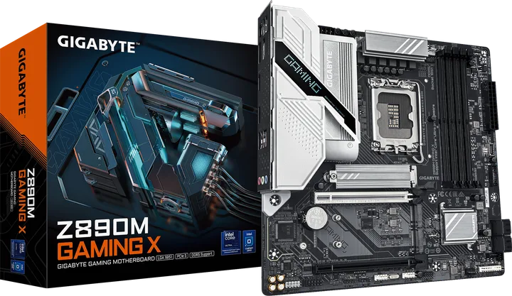 დედაპლატა · Gigabyte Z890M Gaming X mATX DDR5, LGA 1851