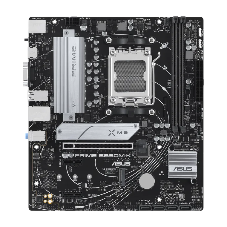 დედაპლატა · Asus Prime B650M-K, mATX DDR5, AM5