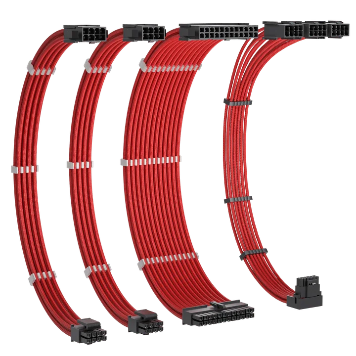 PSU კაბელის დამაგრძელებელი · Redragon GCP07 16AWG PSU Extension Power Cable