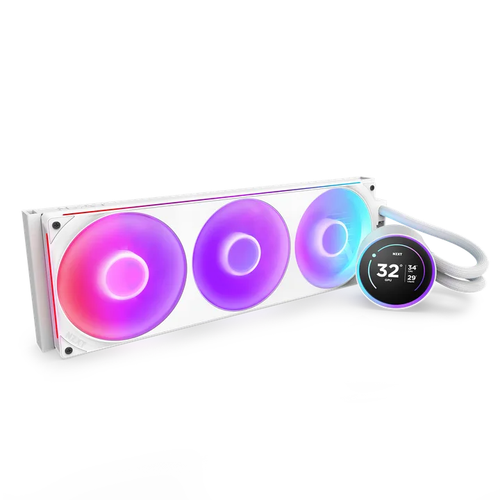 პროცესორის ქულერი · NZXT Kraken Elite 420 RGB 2024 (White)