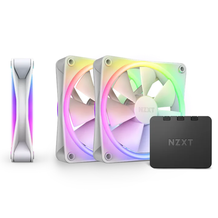 ქეისის ქულერი · NZXT F120 RGB Duo 120mm 3-Pack (White)