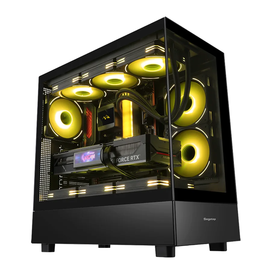 გეიმინგ PC · Ryzen 7 9800X3D / RX 9060 XT 16 GB / 32 GB DDR5 RAM / 1 TB SSD