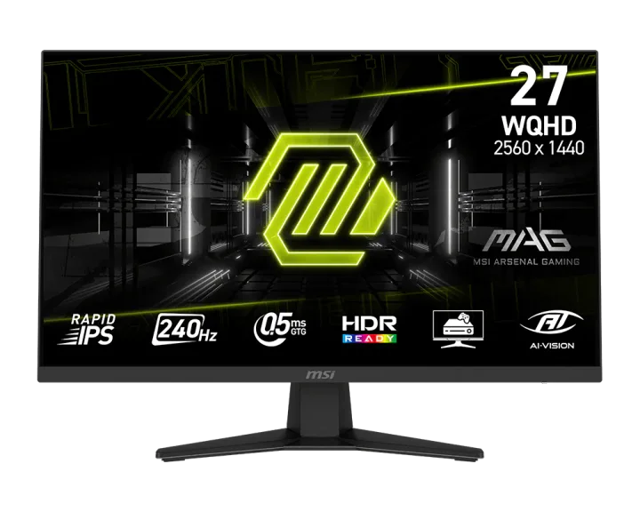გეიმინგ მონიტორი · MSI MAG 274QF X24 27" IPS, 240 Hz, 0.5ms, 2K Gaming Monitor