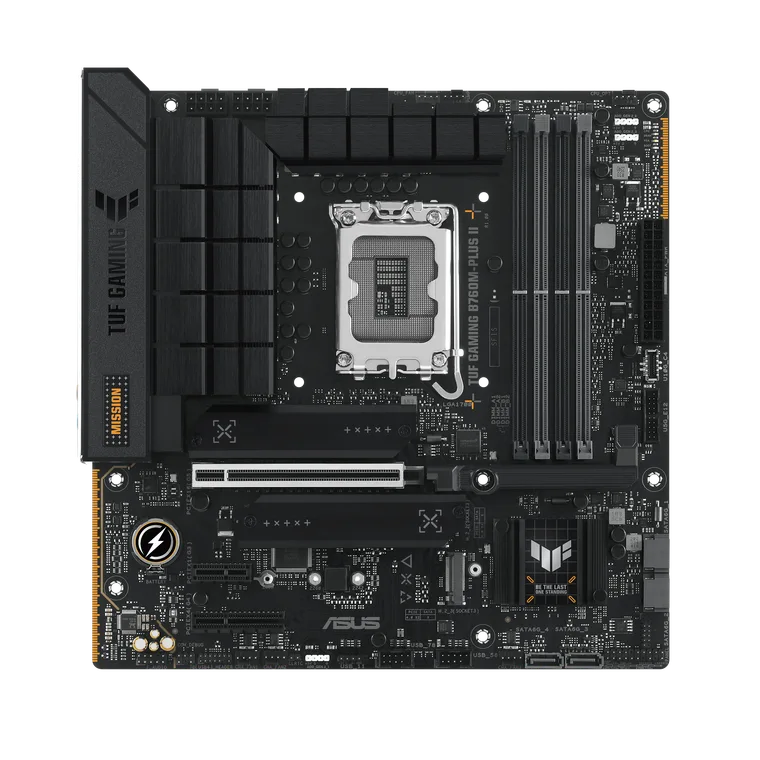 დედაპლატა · Asus TUF B760M-Plus II, mATX DDR5, LGA 1700
