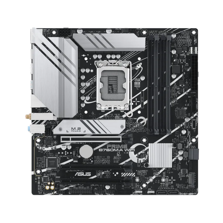 დედაპლატა · Asus Prime B760M-A Wi-Fi, mATX DDR5, LGA 1700