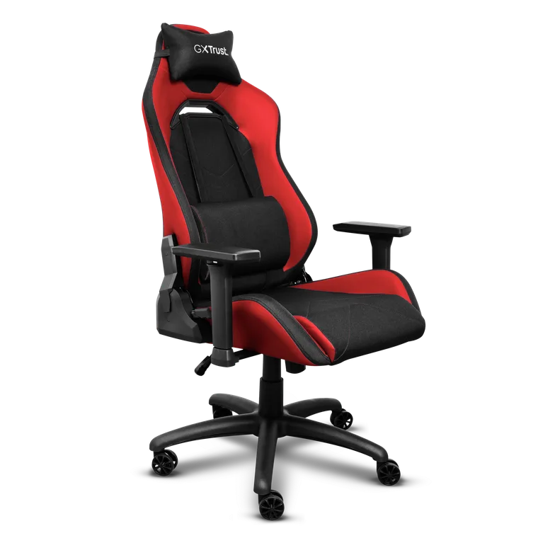 გეიმინგ სკამი · Trust GXT 714R Ruya ECO Gaming Chair with 3D Armrest - Fabric (Red)