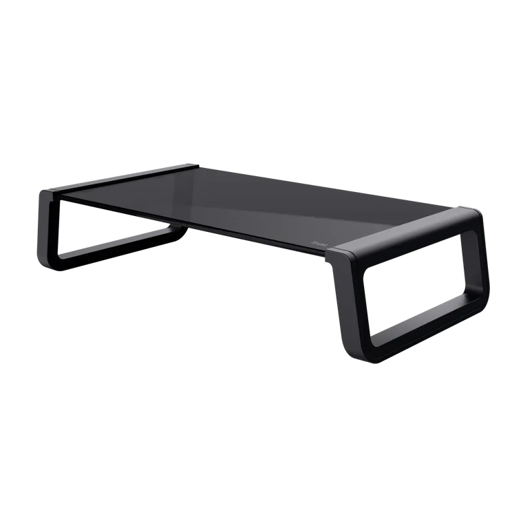 მონიტორის სადგამი · Trust Monta Tempered Glass Monitor Stand (Black)