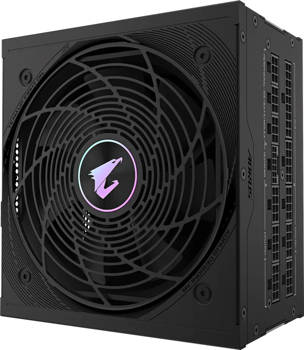 კვების ბლოკი · Gigabyte Aorus Elite 1000W Full Modular ATX Power Supply, 80 Plus Platinum Efficiency (GP-AE100PM)
